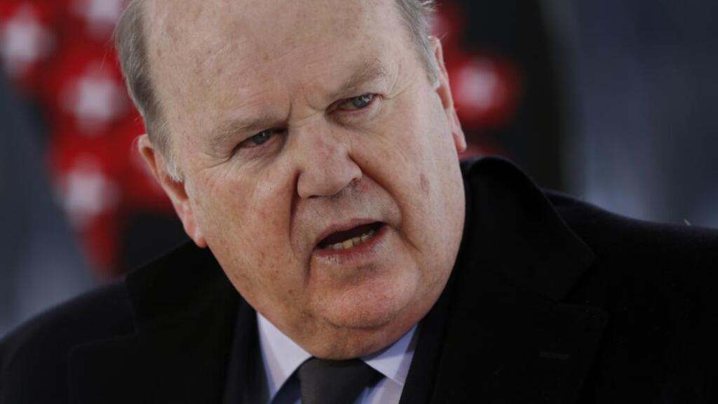 Minister for Finance Michael Noonan has said the government is making progress in its efforts to regain full market access. Photo: Bloomberg