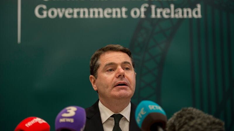 Paschal Donohoe, Minister for Finance: the State’s five largest home loan lenders on Wednesday succumbed to political pressure and unveiled plans to address the tracker mortgage scandal. Photograph: Brenda Fitzsimons/The Irish Times