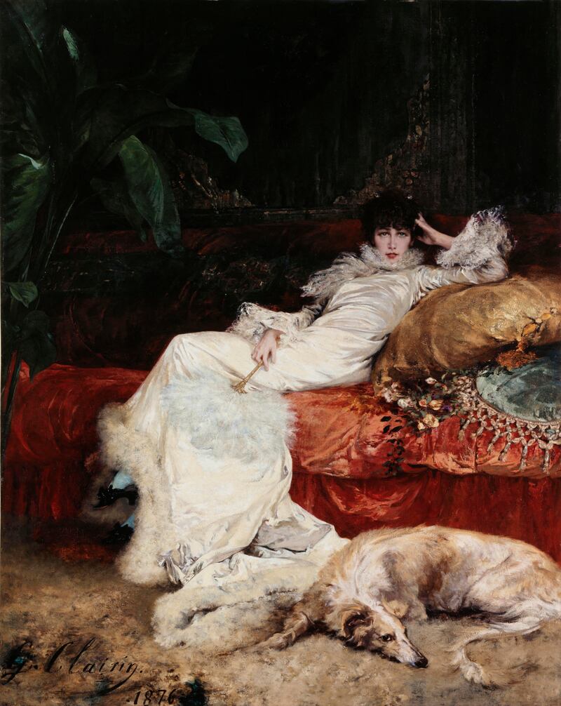 Portrait of Sarah Bernhardt, 1876, by Georges Clairin. Copyright: Paris Musées/Petit Palais musée des Beaux-arts de la Ville de Paris