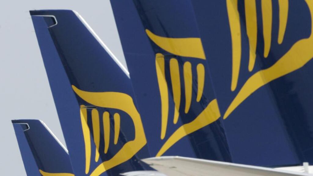 Ryanair closed at €6.54. Photograph: Alan Betson