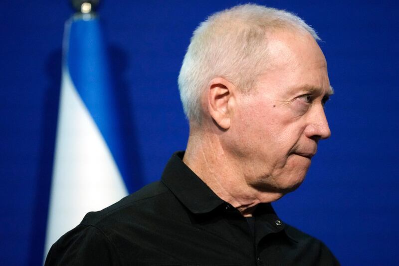 Israel's minister of defence Yoav Gallant is regarded as one of the more hawkish members of the war cabinet. Photograph: Jacquelyn Martin/AFP via Getty Images