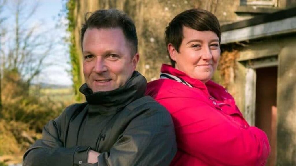 Kieran McCarthy and Maggie Molloy are the presenters of Cheap Irish Homes on RTÉ One on Tuesday night. Photograph: RTÉ