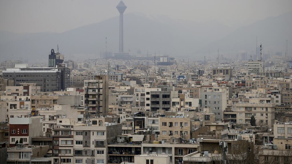 A general view of the Iranian capital Tehran. Photograph:  Rouzbeh Fouladi/NurPhoto/Getty