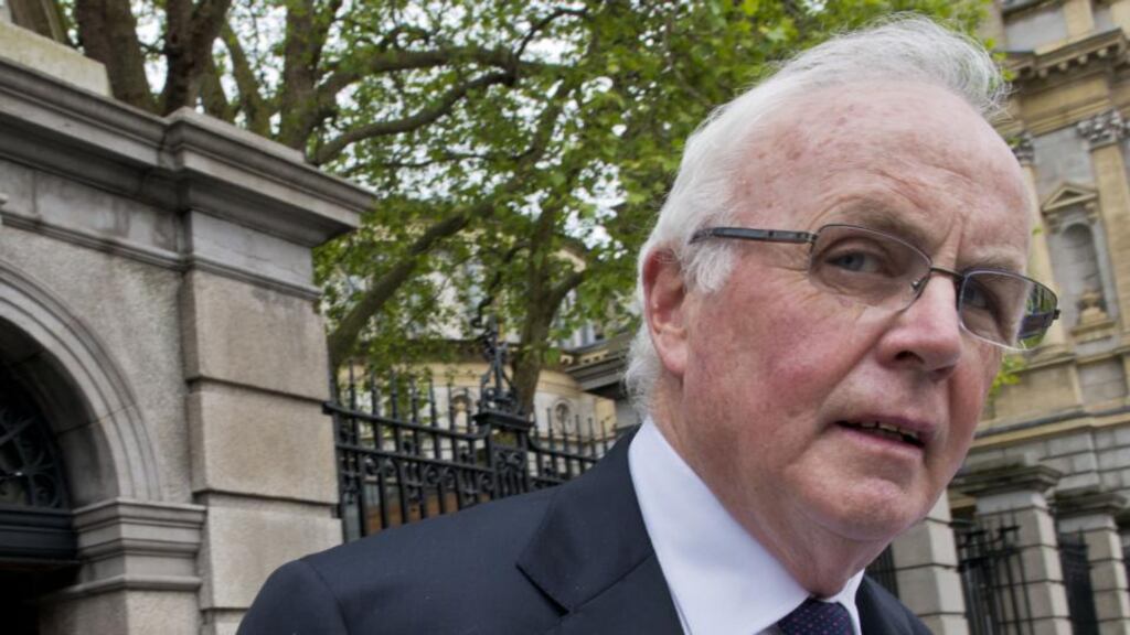 Minister for Finance Michael Noonan and Nama chairman Frank Daly (above) will publish a formal review of the agency’s operations today.   Photograph: Brenda Fitzsimons / The Irish Times