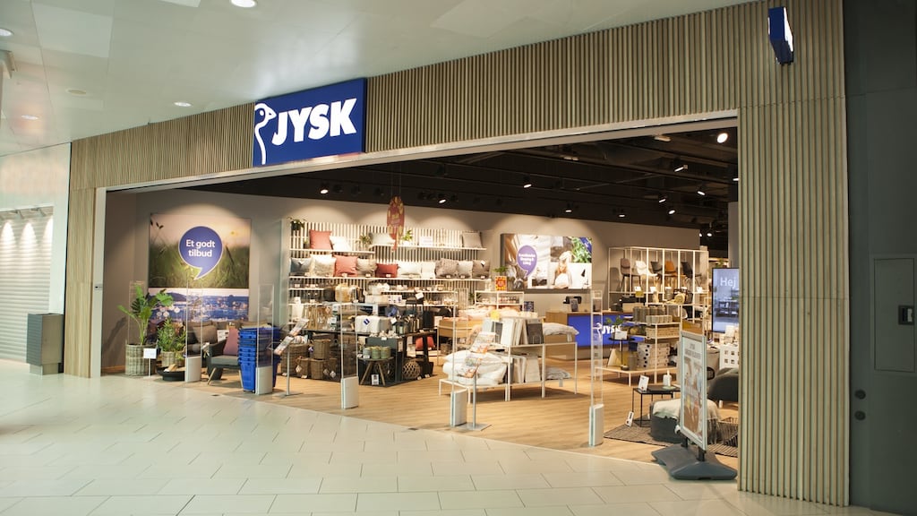 Jysk is often seen as a competitor for Ikea, but with medium- rather than mega-sized outlets