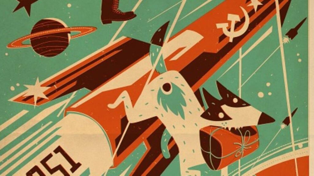 A detail from an illustration by Steve Simpson, one of 12 up for auction to raise funds for Fighting Words