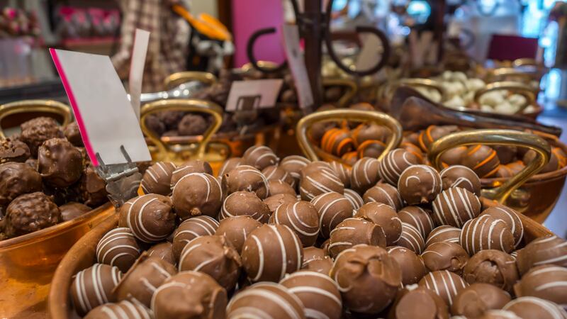 Bruges is considered the capital of chocolate. Photograph: Kryssia Campos/Getty Images