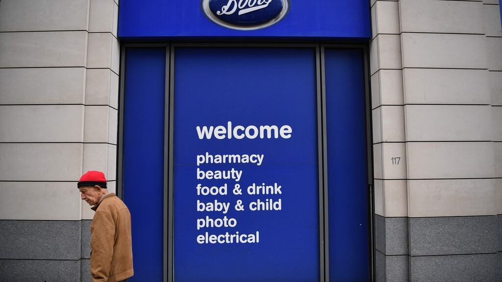 Boots parent company Walgreens said it plans to close 48 Boots Opticians stores and cut headcount in its UK support office by 20 per cent. Photograph: Ben Stanstall/AFP via Getty Images