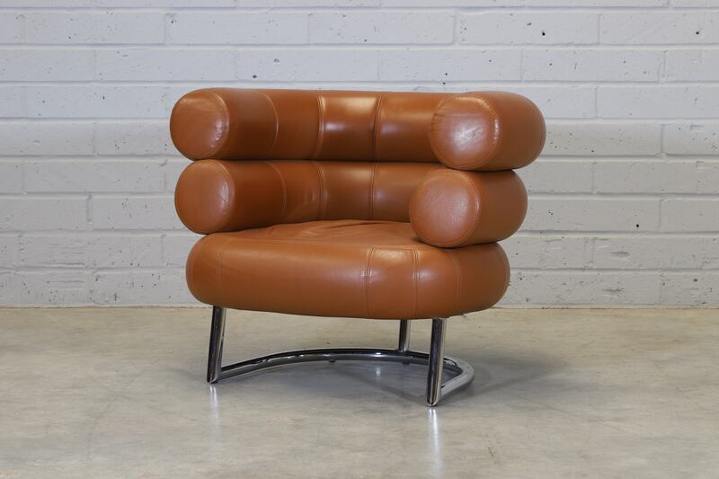 Bibendum (£400-£600), a chair designed by Eileen Gray