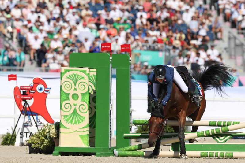 Perhaps it's time for horse sports to fall out of the Olympic Games. Photograph: Pierre-Philippe Marcou/AFP via Getty Images