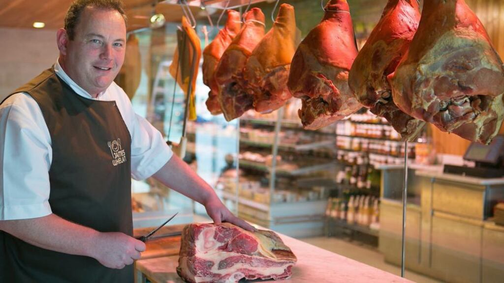 Pat Whelan of James Whelan Butchers, Oakville shopping Centre, Clonmel. Photograph: John D Kelly