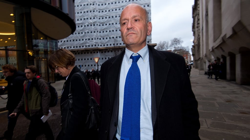 Doug Richard outside The Old Bailey on Friday, where he was cleared of child sex charges. Photograph: Ben Pruchnie/Getty Images
