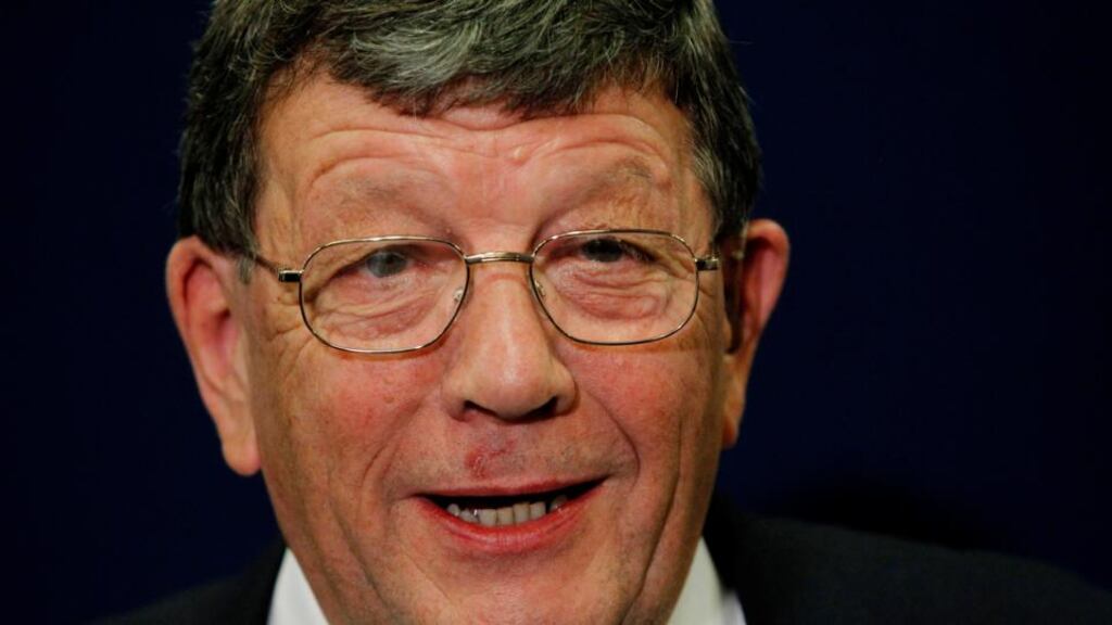 Sinn Féin MP Pat Doherty speaks following his re-election in West Tyrone. Photograph: Brian Lawless/PA Wire