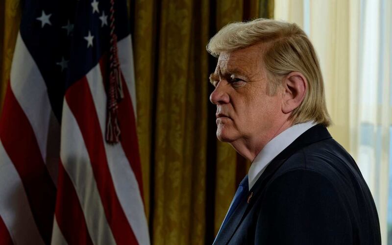 Golden Globe nominee: Brendan Gleeson as Donald Trump in The Comey Rule