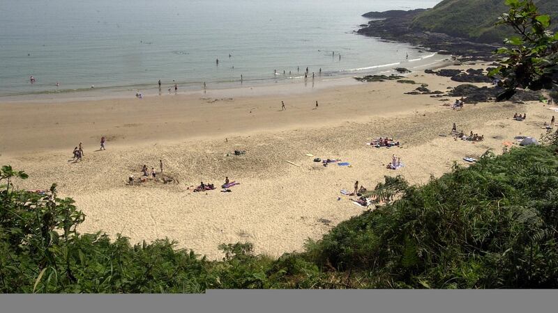 Magheramore Beach, north of Brittas Bay, Co Wicklow. Photograph: Eric Luke