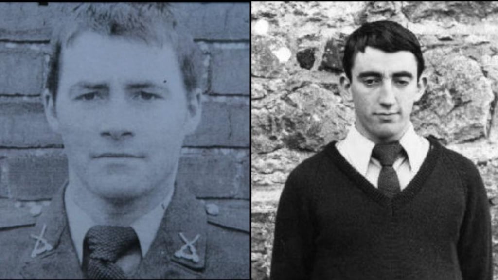 Kevin Joyce and Hugh Doherty were killed while serving on a UN mission in south Lebanon.
