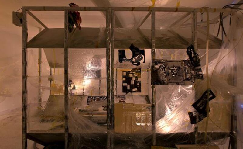 Sam Keogh, Kapton Cadaverine, 2017-2018, installation view