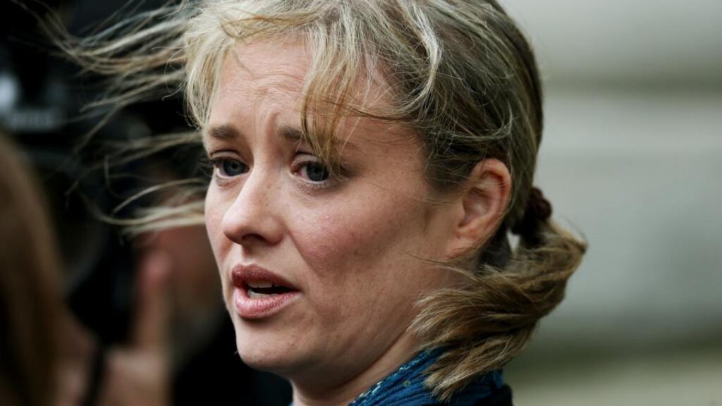 Maíria Cahill: ‘She outlined in a calm manner the sinister way in which her character has been attacked by Sinn Féin and republican sympathisers. Photograph: Brian Lawless/PA