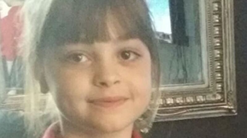 Saffie Rose Roussos, eight, one of the victims of the bomb attack at the Ariana Grande concert at Manchester Arena which left 22 dead and at least 59 injured. Photograph: PA Wire