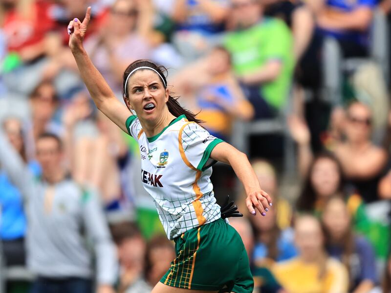 Niamh O'Sullivan won the July award. Photograph: Tom Maher/Inpho