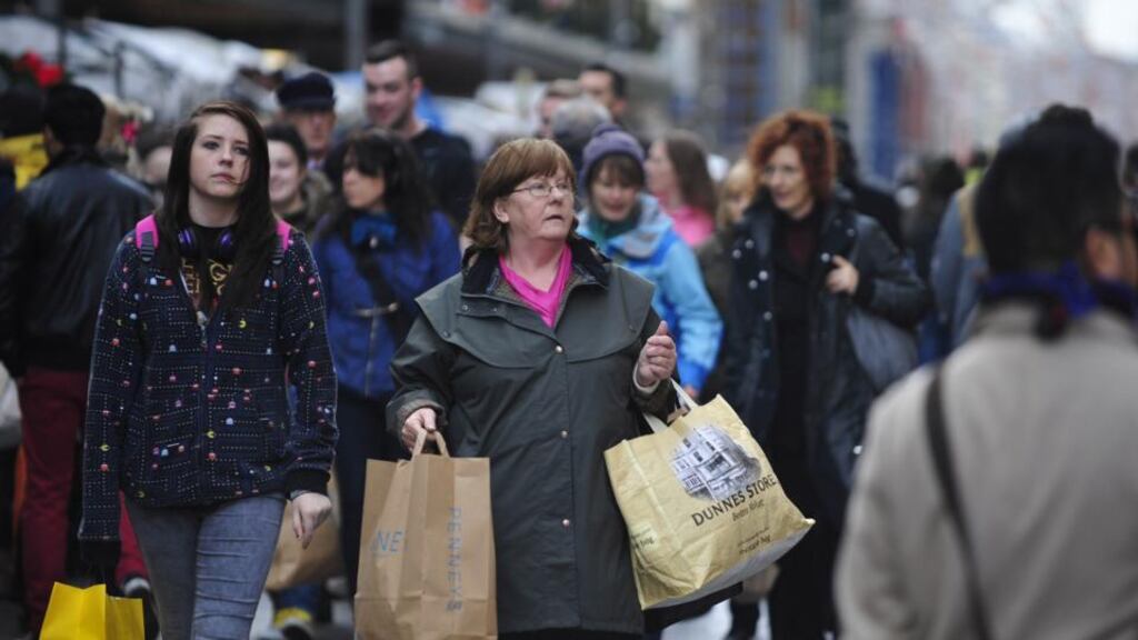 ESRI researcher David Byrne said an assessment of data using “nowcasting” methodology suggests gross national product (GNP) grew by 2.4 per cent in the third quarter compared with the second quarter.