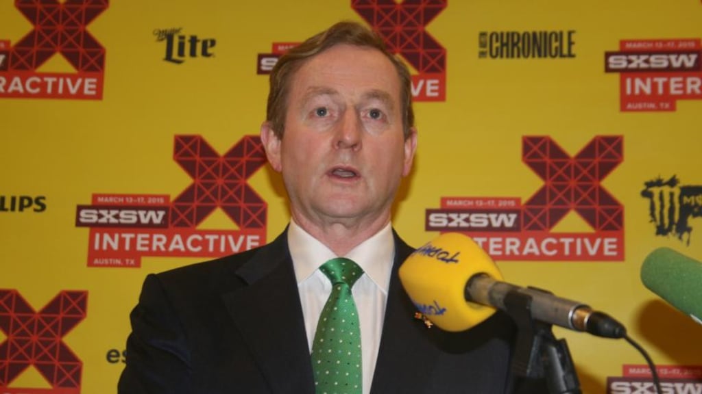 Taoiseach Enda Kenny has called for greater economic ties with the city of Austin and Texas more generally in a speech made at the SXSW Interactive event