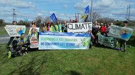 Climate activists march to stress vulnerability of Shannon estuary