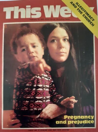 A magazine cover for a piece Caroline de Costa wrote in February 1971