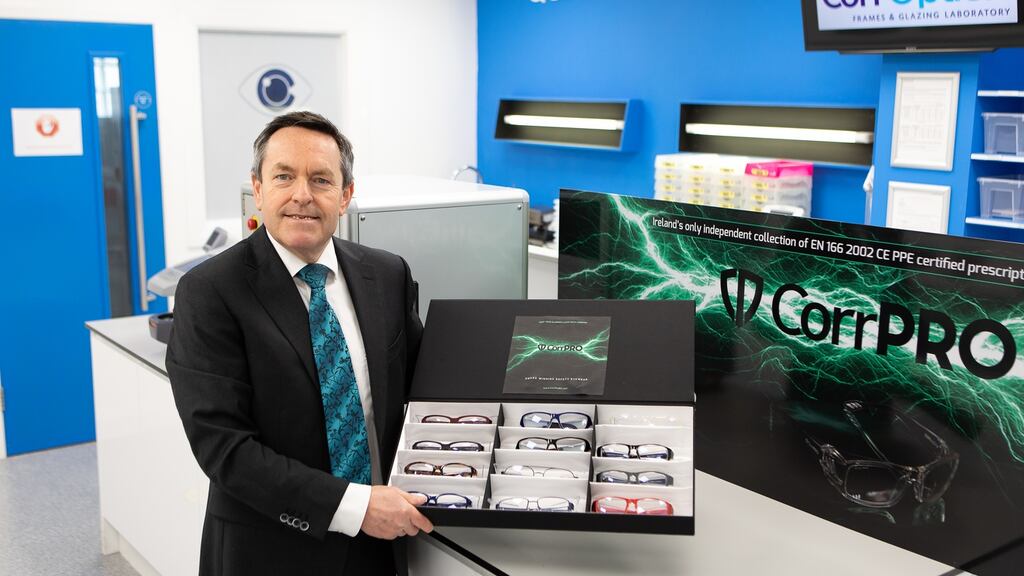 Niall McCormack, managing director of Dublin-based Corr Optical