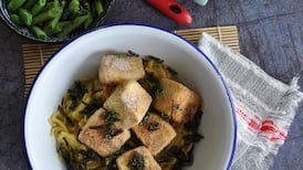 Crispy salt and pepper tofu