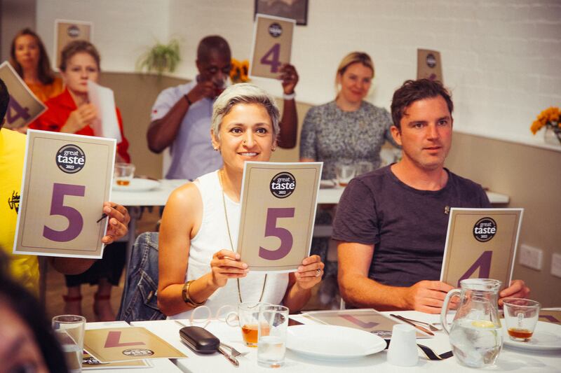 Cookbook authors and TV presenters Chetna Makan and Gil Meller were among the judges.