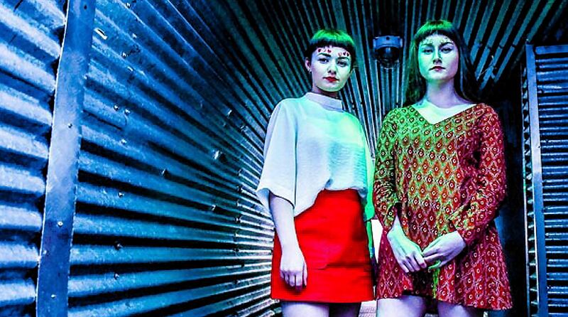 Great things: Aoife McCann and Ellie McMahon from AE Mak. Photograph: Ruth Medjber