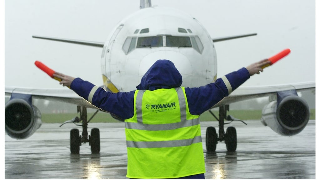 German authorities say they are investigating about 100 pilots on Ryanair aircraft in relation to their employment-status investigation. Photograph: Alan Betson
