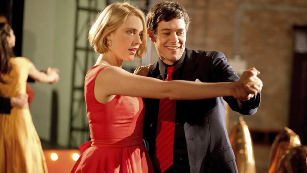 Greta Gerwig and Adam Brody perform in Damsels in Distress (Sony Pictures Classics). Photo: Sabrina Lantos/ Sony Pictures Classics via Bloomberg.