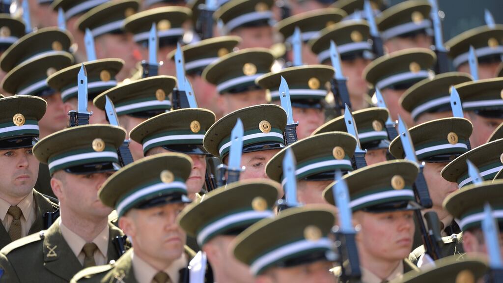 There are fears in Government that a soon to be announced package of pay improvements for the Defence Forces will not meet the expectations. File photograph: Alan Betson/The Irish Times