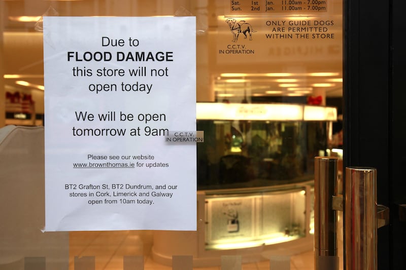 Brown Thomas saw flood damage in 2010 as an opportunity for improvement; the store subsequently underwent a multimillion-euro refurbishment. Photograph: Brenda Fitzsimons/The Irish Times