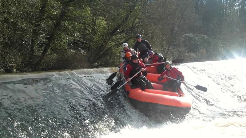 White-water rafting with Boyne Valley Activities