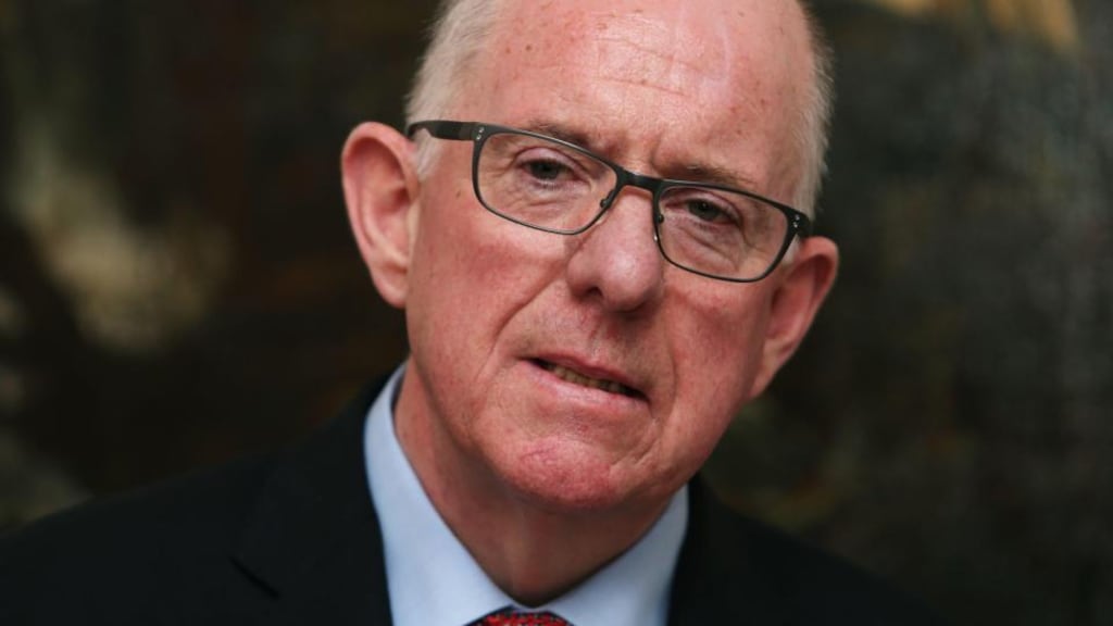 Minister for Foreign Affairs and Trade Charlie Flanagan. A letter outlining the US Chamber of Commerce’s objections to the European Commission on the Government’s plans to introduce plain packaging on tobacco products was handed to the Minister’s private secretary at a chamber-hosted business breakfast in Washington on Tuesday. Photograph: Brian Lawless/PA Wire