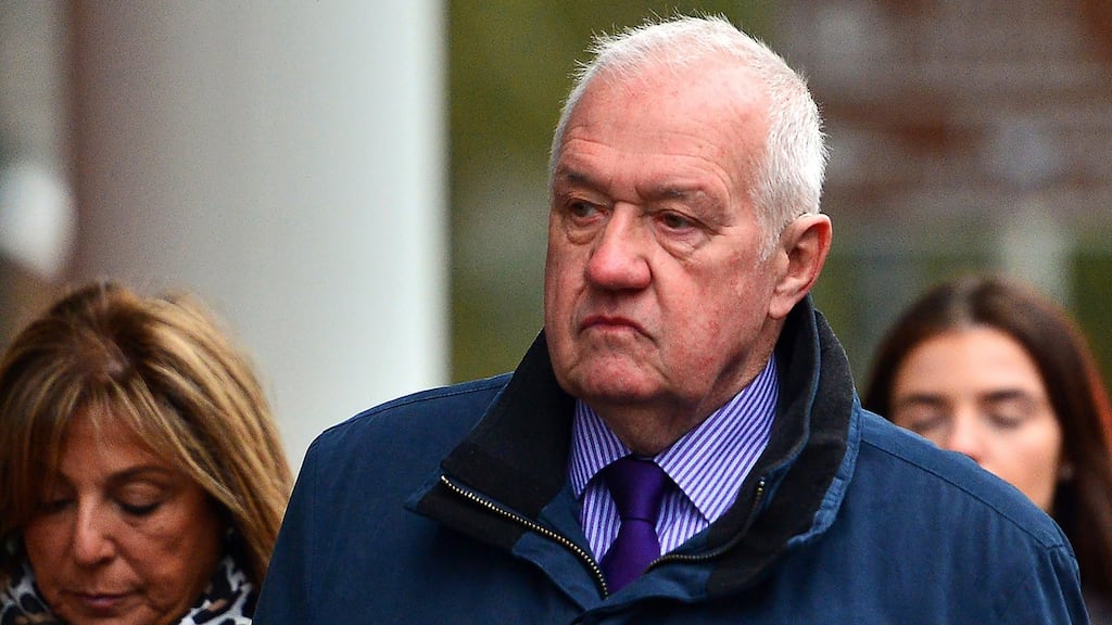 David Duckenfield arrives at Preston Crown Court on October 7th  in Preston, England. Photograph:  Richard Martin-Roberts/Getty Images