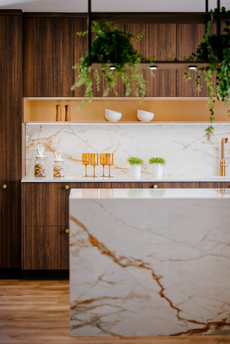 The Dekton range at Kube Kitchens. 'People want to come downstairs and feel that restaurant or café experience at home,' says Kube's Dave Fagan