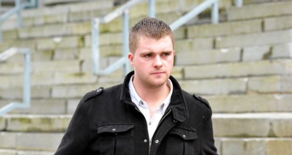 Shane Fitzgerald (22), Newmarket, Co Cork is charged with dangerous driving causing the death of Paudie O’Leary (42) on July 1st, 2012. Photograph: Domnick Walsh