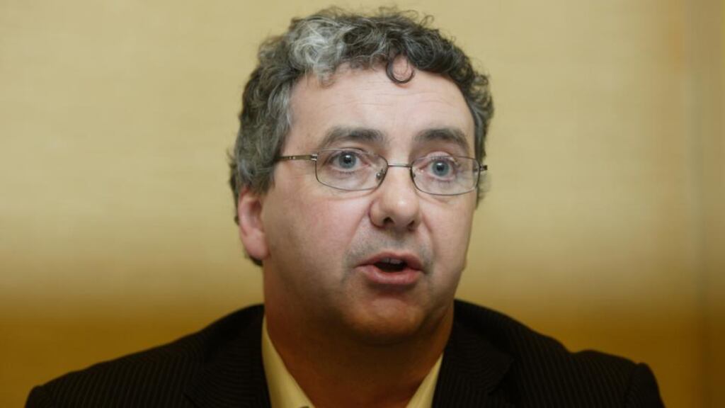 Independent Donegal TD Thomas Pringle: said that in Ireland 4,300 asylum seekers were in 34 direct provision centres, living in “inhumane conditions not fit for the 21st century”. Photograph: Frank Miller.