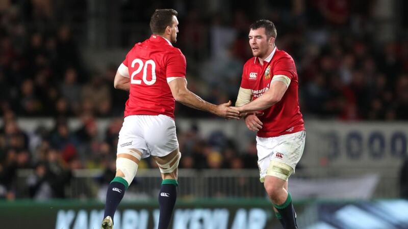Sam Warburton replaces Peter O’Mahony in the starting Lions XV for the second Test against New Zealand. Photograph: David Davies/PA