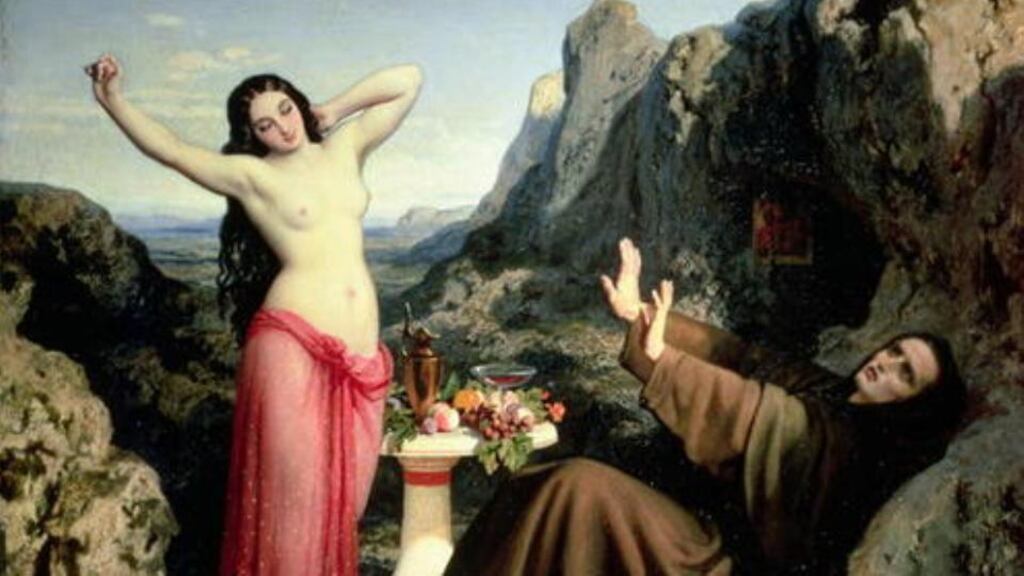 The Temptation of Saint Hilarion, by Dominique-Louis-Féréa Papety, 1843–44 (Wallace Collection)