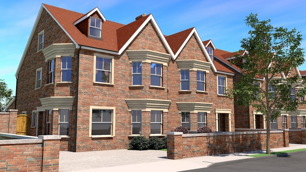 Ladywell development: to comprise 16 large semi-detached houses
