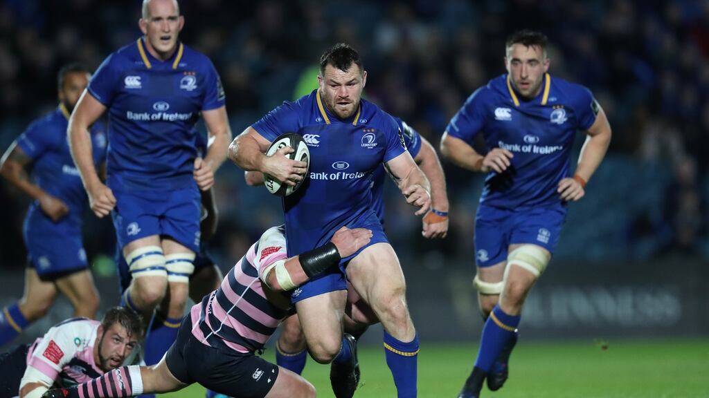 Cian Healy: 'If you want to get to the top of this, you have to beat the best. You don’t want to be looking for an easy route.' Photograph: Billy Stickland/Inpho