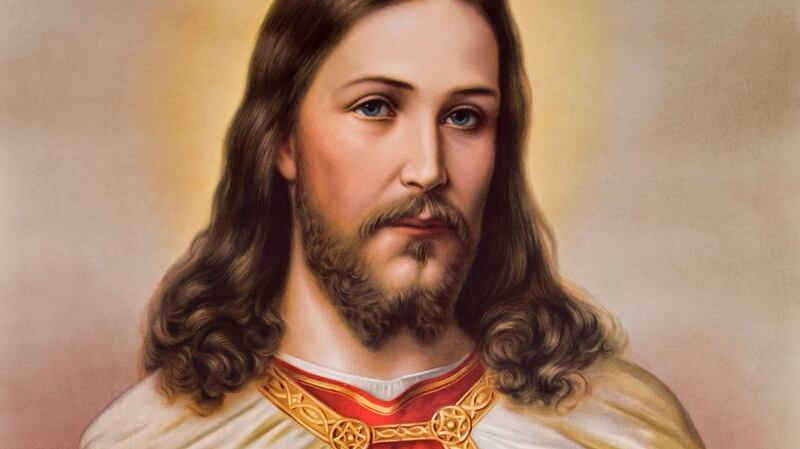 The Sacred Heart and the red glowing lamp that used to sometimes accompany it are very rarely seen nowadays