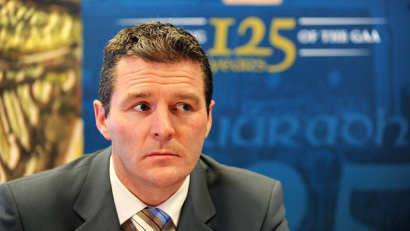 Referring to the ceasefire, Jarlath Burns said: “I remember it being a time of great hope and expectation.” Photograph: Ray McManus/Sportsfile