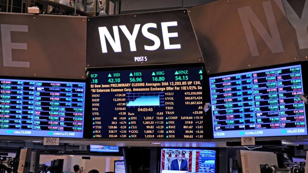 Bigger, ever faster, computers with algorithm trading programmes have spawned a new breed of market participant, the high-frequency traders, who it is estimated account for more than 70 per cent of the volume of shares traded on US exchanges daily. Photograph: Joe Corrigan/Getty