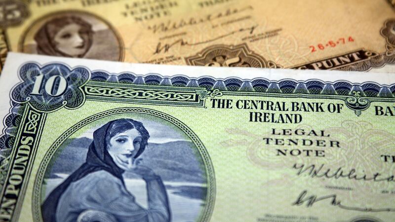 Hazel Martyn, the face of Ireland on Irish punt banknotes